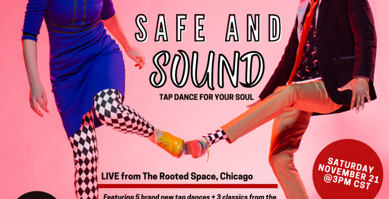 Soul LIVE from the Rooted Space! 5 brand new tap dance (and 3 classics) from the dancers of CTT and the JC Brooks & Underwater Inferno Band. Available to stream globally!