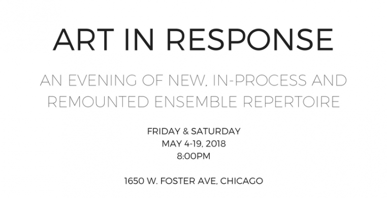 Chicago Danztheatre Ensemble Presents Art In Response, May 4-19, 8pm