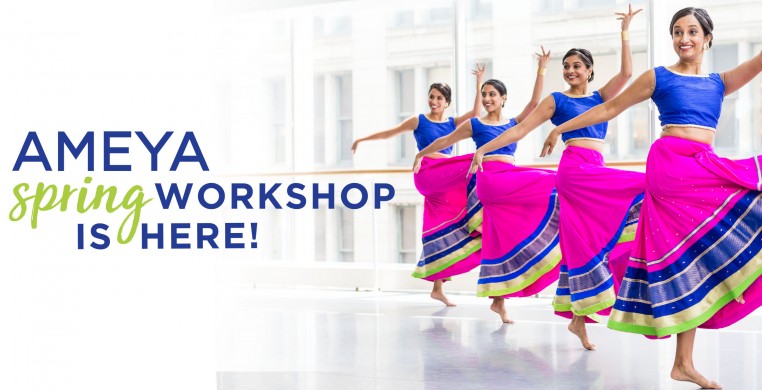 Ameya Performing Arts Spring Bollywood Dance Workshop, April 22, 2018