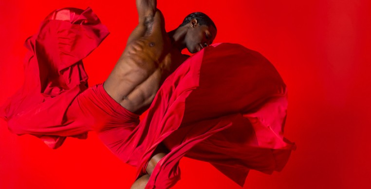 Dancer: Devin Buchanan. Photographer: Todd Rosenberg