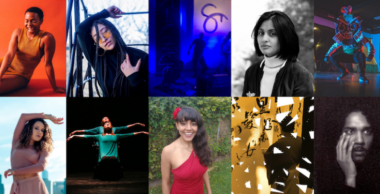 Ten dance artists, pictured above, were recently selected by the Chicago Dancemakers Forum to develop new dance works that use digital, online, mobile and/or virtual technologies. 