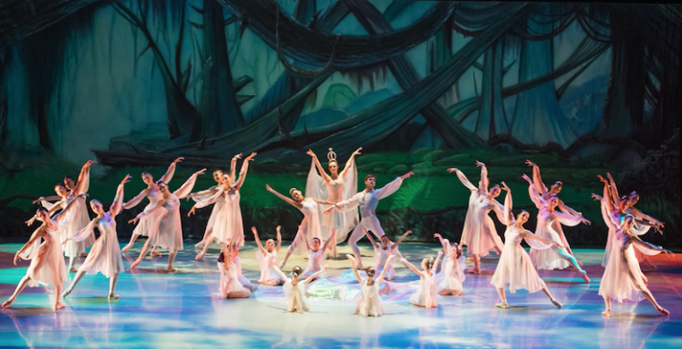 A scene from Ballet Chicago's "Hansel & Gretel," presented as part of a seven-week series of digital programs available for free this spring. Photo by Ron McKinney Photography