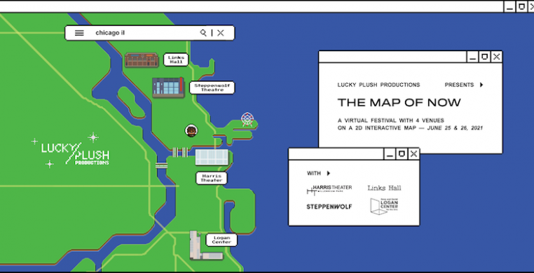 "The Map of Now" runs June 25-26 online. Map design by Brenda Wu