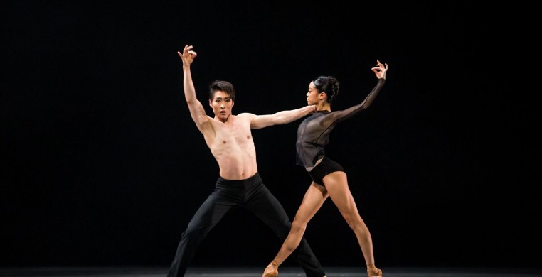 Yoshihisa Arai and Jeraldine Mendoza in "Infra" (photo cr.: Cheryl Mann)