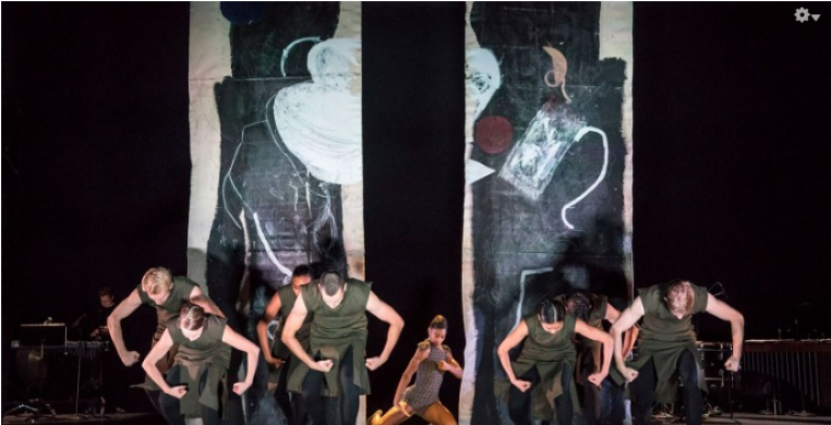 Hubbard Street Dance Chicago in Emma Portner's "For All Its Fury " (photos: Todd Rosenberg)