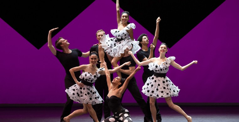 Scene from ZigZag by American Ballet Theatre; photo by Rosalie O'Connor