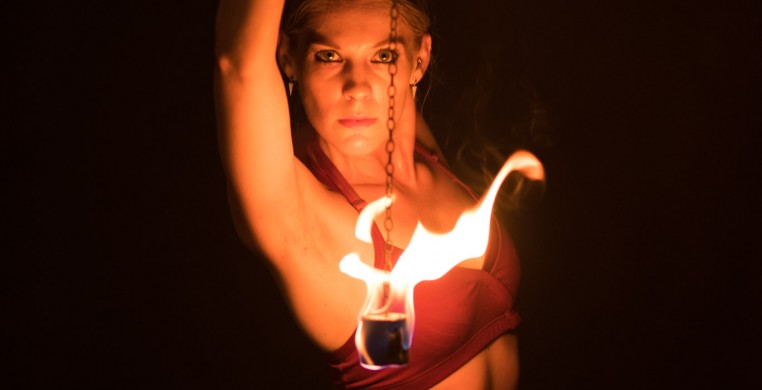 Elements Contemporary Ballet dancer Julie Kostynick. Photo by Topher Alexander.