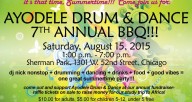 Ayodele Drum & Dance 7th Annual BBQ