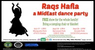 Night out in the Parks Raqs Hafla a MidEast Dance Party 2021