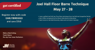 Learn to teach Joel Hall dance from Joel Hall