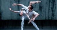 The Joffrey Ballet's Victoria Jaiani and Dylan Gutierrez in "Hummingbird"; Photo by Cheryl Mann