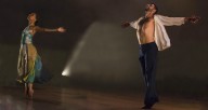 Cerqua Rivera dancers Briana Arthur and Fernando Rodriguez performing Wilfredo Rivera's "American Catracho" in 2019, excerpted for a live-streamed fall series that continues next month (photo provided).