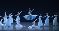 Balanchine's "Serenade," with Sara Mearns and Ensemble; Photo by Erin Baiano