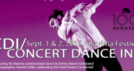 Concert Dance, Inc. Sept. 1-2